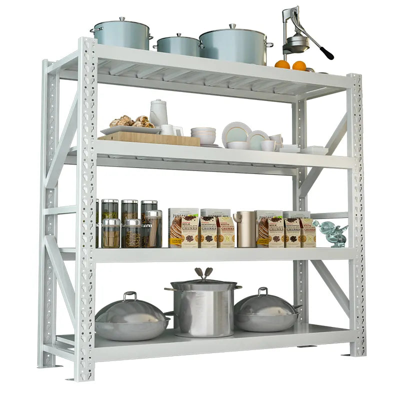 Easy-Assembly  Light Duty Stacking Racks & Shelves for Home & Office Organizer& Garage Storage