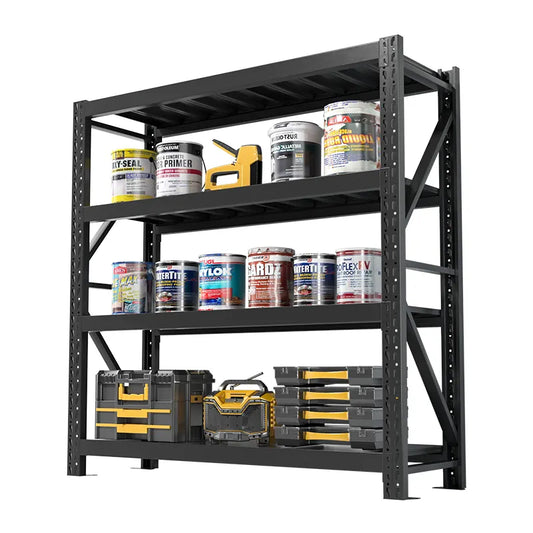 Easy-Assembly  Light Duty Stacking Racks & Shelves for Home & Office Organizer& Garage Storage